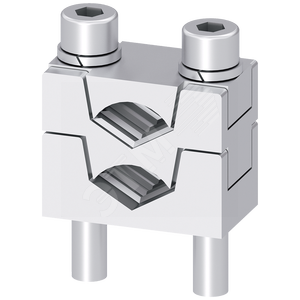 Призматическая клемма двойная 2х 120 - 240mm2, для ТР NH2 1-пол. с плоскими клеммами