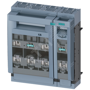 SENTRON, предохр. выключ. разъединитель 3NP1, 4-пол., NH1, 250 A, для 60mm 8US системы шин, рамочная - SIEMENS