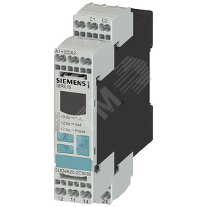ЭЛЕКТРОННОЕ РЕЛЕ КОНТРОЛЯ ТОКА FOR FAULT CURRENT MONITORING (W. CURRENT TRANSFORMER 3UL23) SETTING R - SIEMENS