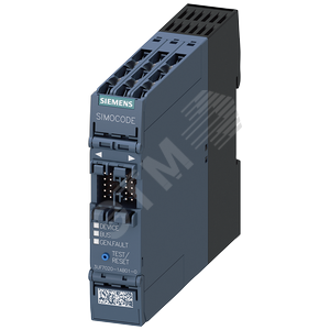 БАЗОВЫЙ МОДУЛЬ SIMOCODE PRO S, PROFIBUS DP ИНТЕРФЕЙС 1.5 МБИТ/С, 4 ВХОДА / 2 ВЫХОДА СВОБОДНО ПАРАМЕТ - SIEMENS