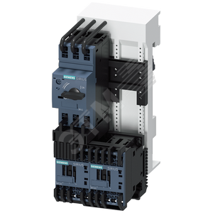 Сборка фидерная реверсивная беспредохранительная, 400 v dc, типоразмер. s00 5.50. ..8.00 a 3 квт, 24 v dc пружинные клеммы (3RA2210-1HS15-2BB4)