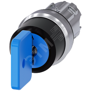 3SU1050-4GL01-0AA0 АКТУАТОР ПОВОРОТНОГО ПЕРЕКЛЮЧАТЕЛЯ С КЛЮЧОМ O.M.R., 22MM, КРУГЛ., ГЛЯНЦЕВЫЙ МЕТАЛ - SIEMENS