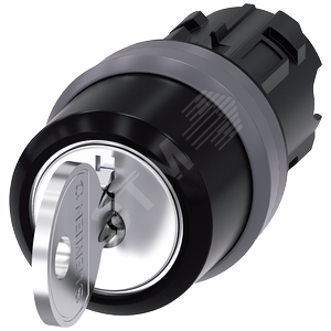 3SU1030-4BN21-0AA0 АКТУАТОР ПОВОРОТНОГО ПЕРЕКЛЮЧАТЕЛЯ С КЛЮЧОМ RONIS, 22MM, КРУГЛ., ПЛАСТИК С МЕТАЛЛ