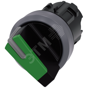 3SU1032-2BF40-0AA0 АКТУАТОР ПОВОРОТНОГО ПЕРЕКЛЮЧАТЕЛЯ С ВОЗМОЖНОСТЬЮ ПОДСВЕТКИ, 22MM, КРУГЛ., ПЛАСТИ