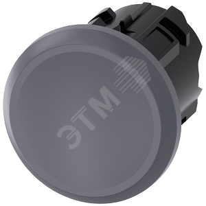 Заглушка для неиспользуемых отверстий фронтальная часть из металла тыльная часть из черного пластика