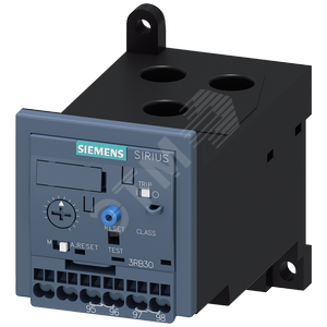 Реле перегрузки 20-80 A для защиты электродвигателя, типоразмер S2, класс 10Е, отдельная установка,