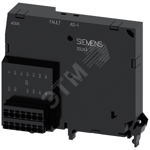 3SU1400-2EJ10-6AA0 Модуль as-interface a/b slave 4 входа/3 выхода черный пружинные клеммы plug для в - SIEMENS