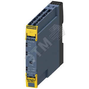 Модуль ASIsafe SlimLine Compact SC17.5F digital safety 2 Оу-ЦВх/2 ЦВых, IP20 2 x вход для механических датчиков 2 x стандартный выход 24 В DC Питание выхода с возможностью переключения винтовые клеммы Установочная ширина 17,5 мм - SIEMENS