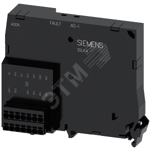 3SU1400-1EJ10-6AA0 Модуль as-interface 4 входа/3 выхода черный пружинные клеммы разъем для входов/в - SIEMENS