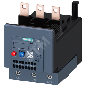 Реле перегрузки 57-75 A, для защиты электродвигателя, типоразмер S3, класс 10, для монтажа на контак