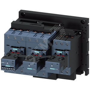 Комбинации звезда-треугольник с I/O-Link, AC-3, 55 кВт/400 В 20-33 В AC/DC Типоразмер S3, винтов - SIEMENS