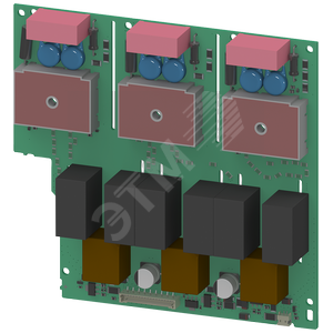 Плата 600 В для устройств 3RW55, типоразмер 1, 38 A