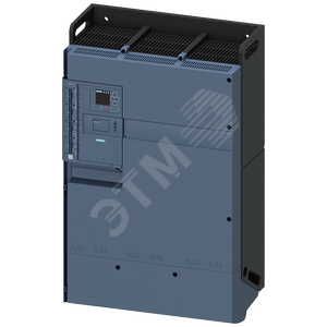 Устройство плавного пуска SIRIUS 200-690 В 1100 A 24 В AC/DC пружинные клеммы (3RW5556-2HA06)