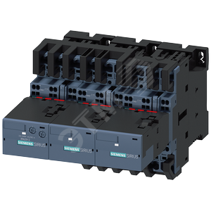 STAR-DELTA COMB. AC3, 11KW/400V DC24V, 3-POLE SZ S0, SPRING-LOADED TERMINAL ELECTR. AND MECH. INTERLOCK 3NO+3NC INTEGR - SIEMENS
