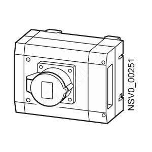 BD01-AK1X/CEE163A162 TAP-OFF UNIT BD01 (BVP:203114) - SIEMENS