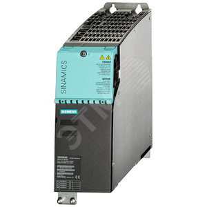 6SL3430-6TE21-6AA1 SINAMICS S120 SMART LINE MODULE INPUT: 3AC 380-480V, 50/60HZ OUTPUT: DC 600В, 27A - SIEMENS