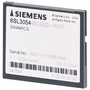 SINAMICS S120 COMPACTFLASH CARD W/O PERFORMANCE EX
