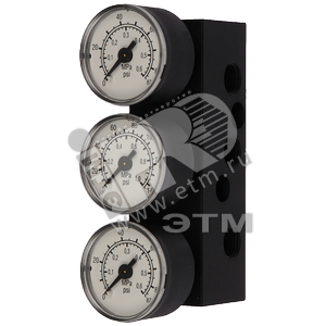6DR4004-2MN БЛОК МАНОМЕТРОВ ДЛЯ ПОЗИЦИОНЕРАSIPART PS2 6DR40**-2*, ДВОЙНОГО ДЕЙТСВИЯ, 1 МАНОМЕТР СЕТЕ - SIEMENS