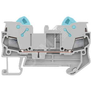 FEED-THROUGH TERMINAL WITH QUICK CONNECTION, SECTION: 0.5 - 2.5 MM2, WIDTH: 6.2 MM, COLOR: GRAY - SIEMENS