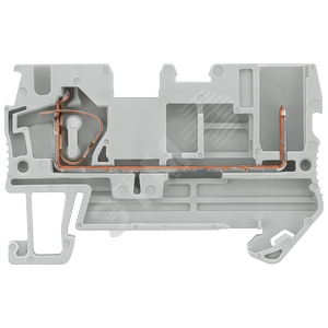HYBRID FEED-THROUGH TERMINAL, PLUG AND SPRING CONNECTION, SECTION 0.08 - 4 MM2, WIDTH 6.2 MM, COLOR: - SIEMENS