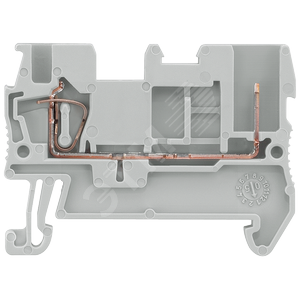 HYBRID FEED-THROUGH TERMINAL, PLUG AND SPRING CONNECTION, SECTION 0.08 - 2.5 MM2, WIDTH 5.2 MM, COLO - SIEMENS