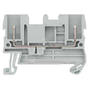 FEED-THROUGH TERMINAL, PLUG CONNECTION ON BOTH ENDS, SECTION 0.08 - 2.5 MM2, WIDTH: 5.2 MM, COLOR: G - SIEMENS
