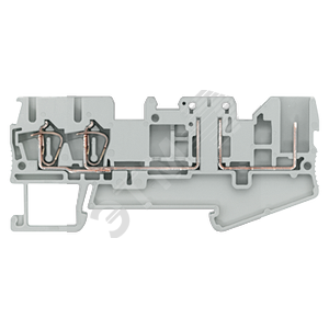 HYBRID COMPONENT TERMINAL, 3 CONNECT. POINTS, 1X PLUG AND 2X SPRING, SECTION: 0.08 - 2.5 MM2, WIDTH: 5.2 MM, COLOR: GRAY - SIEMENS