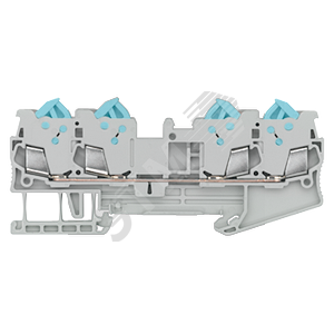 FEED-THROUGH TERMINAL WITH QUICK CONNECTION, 4 CONNECT. POINTS, SECTION: 0.25 - 1.5 MM2, WIDTH: 5.2 - SIEMENS