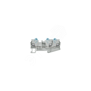 FEED-THROUGH TERMINAL WITH QUICK CONNECTION, 3 CONNECT. POINTS, SECTION: 0.5 - 2.5 MM2, WIDTH: 6.2 M - SIEMENS