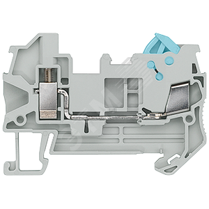 HYBRID FEED-THROUGH TERMINAL WITH QUICK AND SCREW CONNECTION, SECTION: 0.25 - 1.5 MM2, WIDTH: 5.2 MM, COLOR: BLUE - SIEMENS