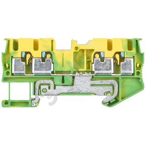 THROUGH-TYPE TERMINALS TERMINAL SIZE 2,5 MM2 WIDTH 5,2 MM COLOUR YELLOWGREEN CLAMPING POINTS 4 - SIEMENS