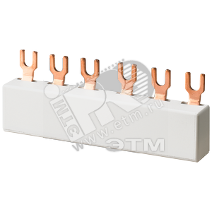 Шина 63A 3П ширина 15мм для КЕ-типа для 5 приборов (5ST2604) - SIEMENS