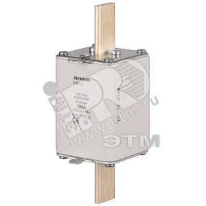 3NE1221-4 Предохранитель фотовольтаический 100A 1000V D. C. GPV типоразмер 1 - SIEMENS