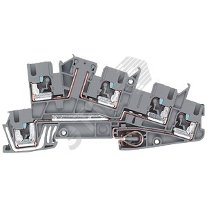 INSTA-TERMINALS PE,L,L 2,5 MM2, 5,2 MM WIDTH GREY - SIEMENS