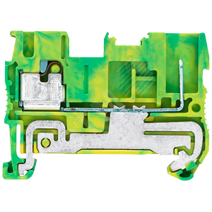 HYBRID-TERMINAL BLOCK 2,5 MM2, 5,2 MM WIDTH GREEN-YELLOW COMBI UND IPO ANSCHLUSS