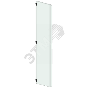 SIVACON sicube, door half, left, EMC, IP40, H: 2200 mm, W: 600 mm, RAL 7035, safety class 1 - SIEMENS