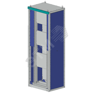 SIVACON sicube, unequipped, empty enclosure, prepared for earthquakes, IP40, H: 2200 mm, W: 600 mm, D: 600 mm - SIEMENS