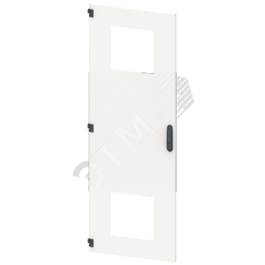 SIVACON sicube, door, left, with cut-out for filter fan, with ventilation openings, other, H: 2200 mm, W: 600 mm, RAL 7035, safety class 1 - SIEMENS