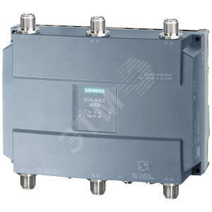Точка доступа W788-2M12 IEEE 802.11A/B/G/H/N, 2.4/5Ггц, 450Mбит/с, 1 X M12, 24VDC, POE, 24VDC, IP65 - SIEMENS