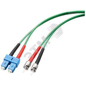 Патч-корд оптический SC/BFOC 50/125 (1X SC DUPLEX и 1X BFOC DUPLEX ) длина 1м