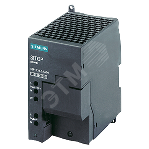 SIPLUS PS, блок питания DC/DC 24 V/2 A, рабочая температура 0...70°C, со стойким покрытием, на основ - SIEMENS