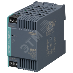 SITOP PSU100C 24 V/3,7 A, СТАБИЛИЗИРОВАННЫЙ БЛОК П - SIEMENS