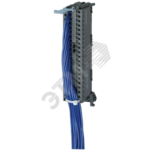 ФРОНТШТЕКЕР ДЛЯ SIMATIC S7-1500, 40-ПОЛЮСНЫЙ (6ES7592-1AM00-0XB0) C 20 ОДНОЖИЛЬНЫМИ КАБЕЛЯМИ СЕЧЕНИЕ