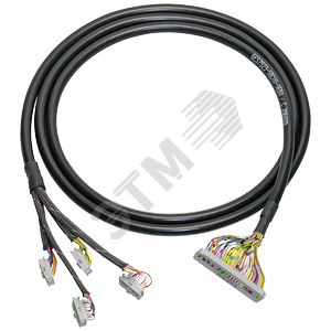 Кабель неэкранированный соединительный для SIMATIC S7-300/1500 0.14мм2 между специальным фронтальным соединителем 4х16-пол. и терминальным блоком 1х50-пол. с IDC-разъемами 8.0м