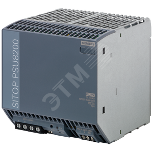 SIPLUS PS, блок питания PSU8200 40A, рабочая температура -40 ... +70°C, со стойким покрытием, на основе 6EP3337-8SB00-0AY0 . Стабилизированный блок питания. Вход: ~120/230 В, выход: =24 В/40 A - SIEMENS