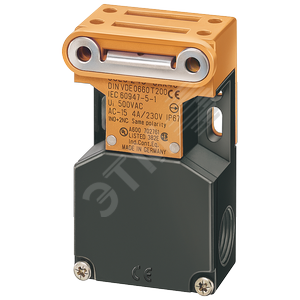 Позиционный выключатель безопасности с отдельным исполнительным механизмом Корпус из пласт., боковая