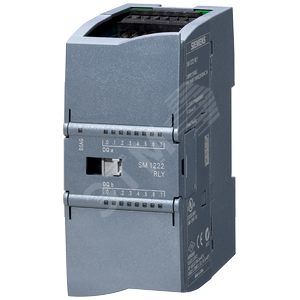 SIPLUS S7-1200, модуль дискретных выходов SM1222 8DQ RAIL для применения на ж/д (EN50155), рабочая температура -25 ... +70°C, со стойким покрытием, на основе 6ES7222-1BF32-0XB0 . Модуль дискретных выходов 8 DQ, =24 В, транзисторные выходы 0,5A