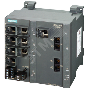 SIPLUS NET, коммутатор SCALANCE X308-2. рабочая температура -10 ... +60°C, со стойким покрытием, на