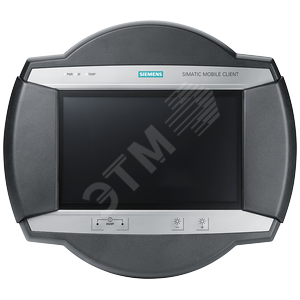 Мобильный клиент SIMATIC Mobile Client900RFN Runtime TIAP V13, с HMI-управлением, без обогрева, сенсорное управление, широкоформатный TFT-дисплей с диагональю 9 дюймов, разрешение 1280 X 768 пикселей, 16 млн цветов, яркость 800 кд, IP65 (6AV6645-7CJ00-2AA0) - SIEMENS