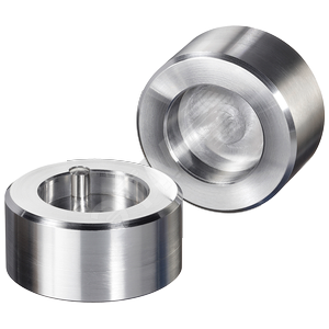 PRESSURE PIECE SET FOR LOAD CELL TYPE SIWAREX WL270 CP-S SB 100T MATERIAL: STAINLESS STEEL LOAD CELL NOT INCLUDED - SIEMENS